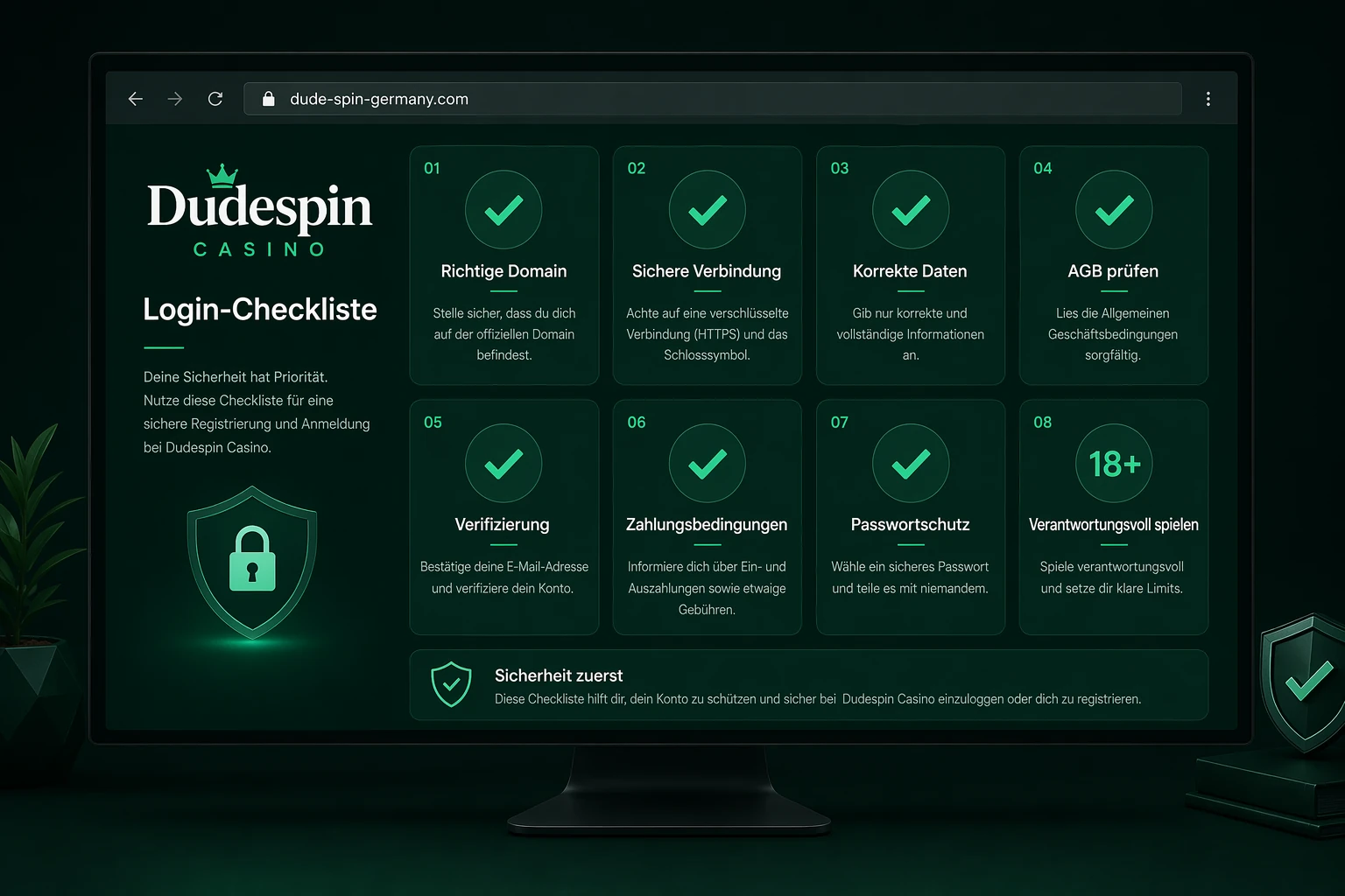 Fazit zum Dudespin Login und zur Registrierung